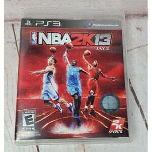 NBA 2K13 PS3 2K Sports Video Game No Scratches Clean Multiplayer